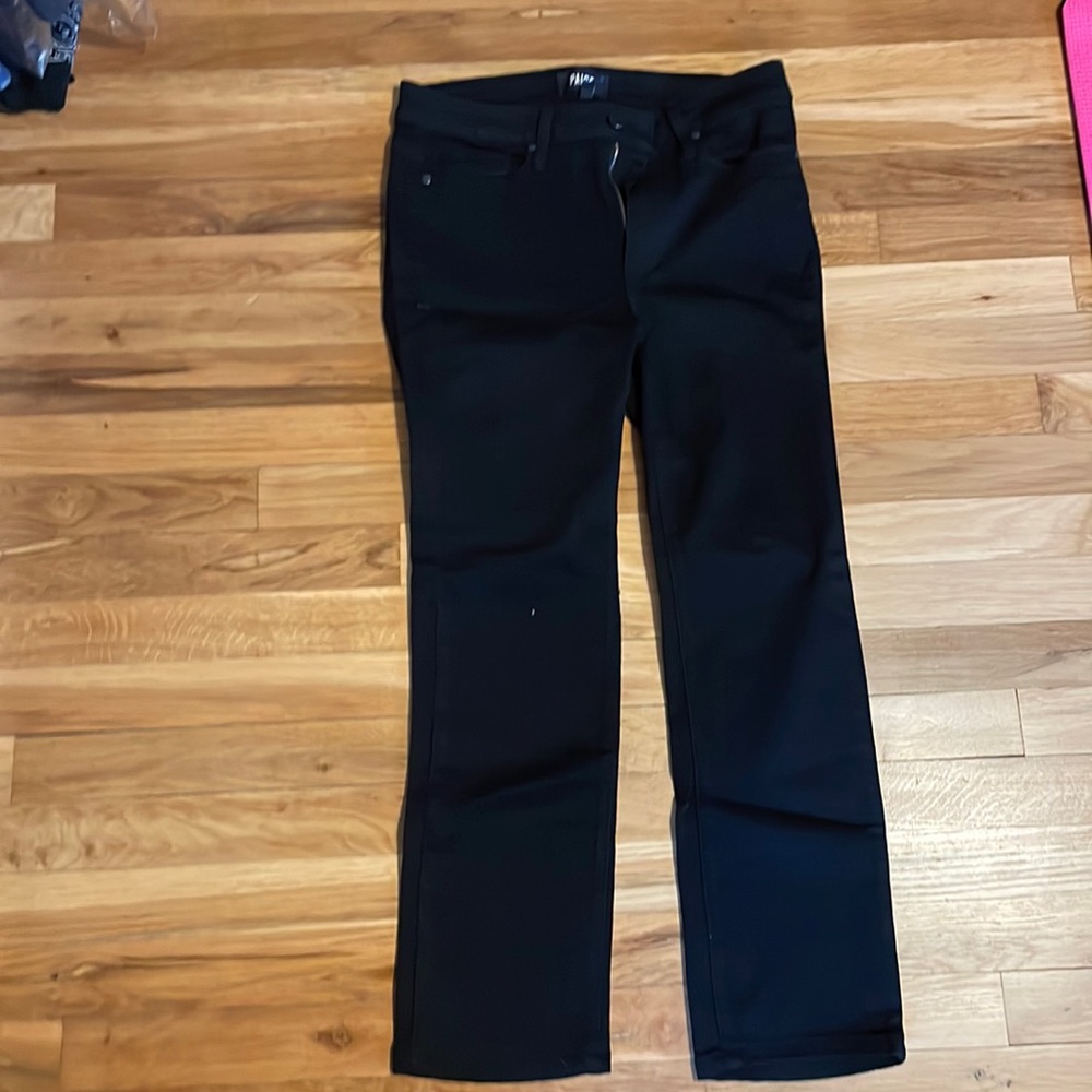 Paige Hoxton straight black jeans